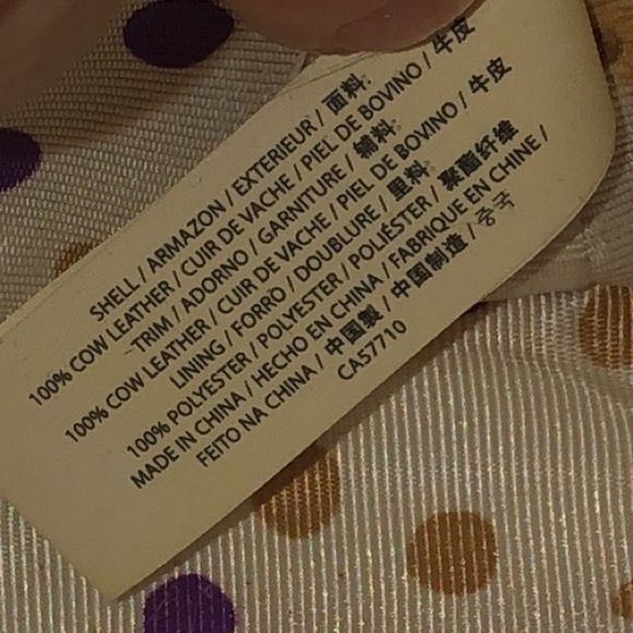 KATE SPADE Wellesley Street Black & Ivory Leather Dome Shaped Top Handle Bag - Picture 15 of 16